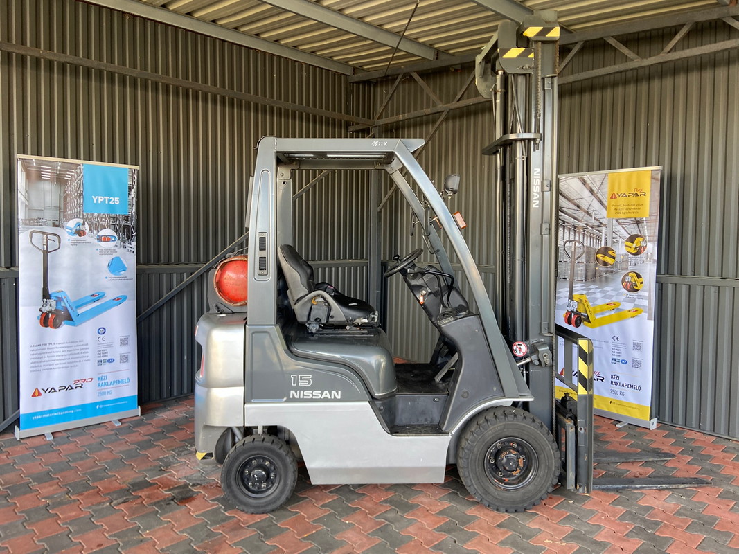 NISSAN L01A15D HASZNÁLT TARGONCA