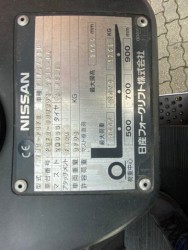NISSAN P1F2A25D HASZNÁLT TARGONCA